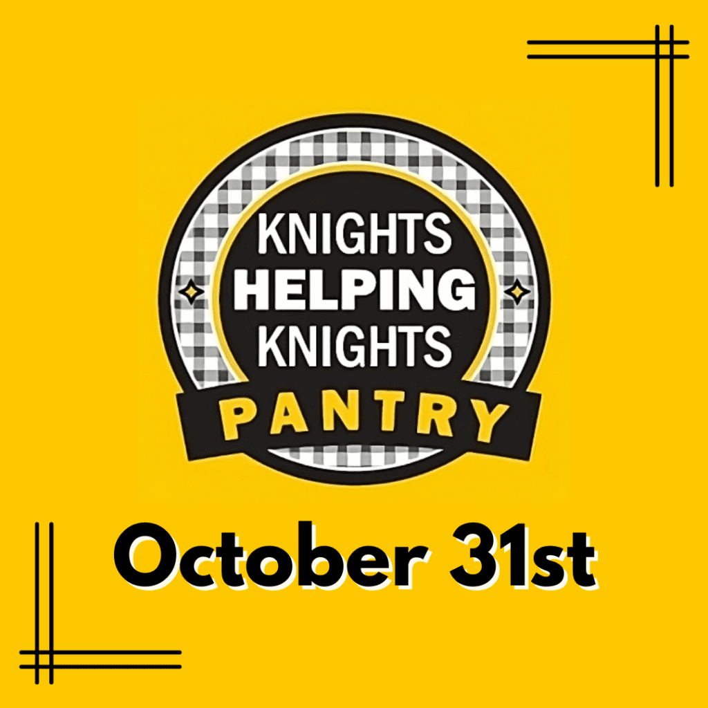 Knights Helping Knights Food Drive 10/31